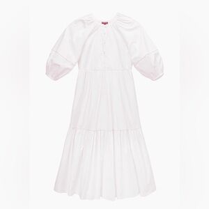 STAUD White Demi Dress